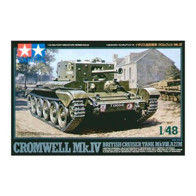 Збірна модель 1/48 Британський танк Cromwell Mk.IV Tamiya 32528 детальное изображение Бронетехника 1/48 Бронетехника