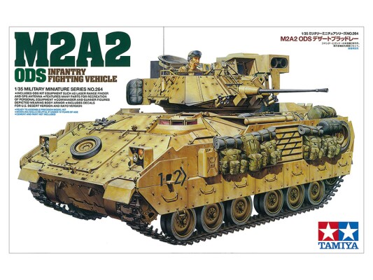 Scale model 1/35 US IFV M2A2 Bradley ODS Tamiya 35264 детальное изображение Бронетехника 1/35 Бронетехника