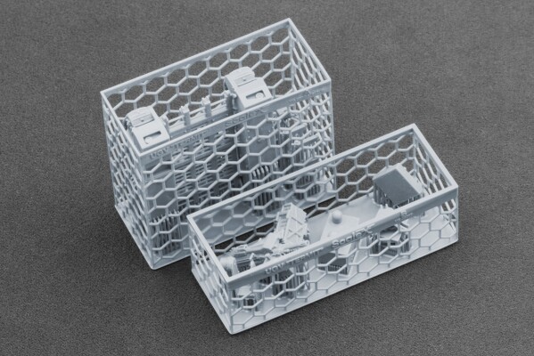 Сборная модель 1/35 Наземный дрон &quot;TerMIT&quot;, с гранатометом MK19 ScaleX VG 35007 детальное изображение Наземные дроны Военная техника