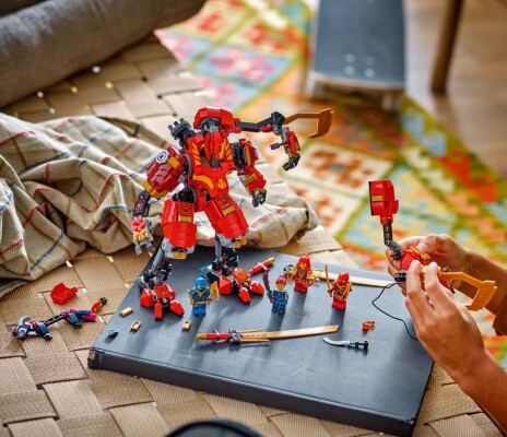 Конструктор LEGO NINJAGO Робот-скалолаз ниндзя Кай 71812 детальное изображение NINJAGO Lego