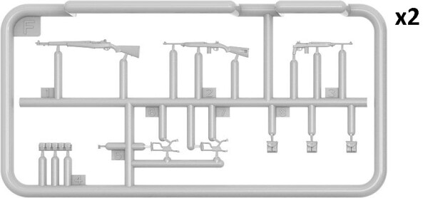 Збірна модель 1/35 Фігури Американські танкісти (зима 1944-45 рр.) MiniArt 53045 детальное изображение Фигуры 1/35 Фигуры