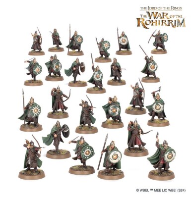 Ігровий набір LORD OF THE RINGS. MIDDLE-EARTH SBG: ROHAN BATTLEHOST детальное изображение The Lord of the Rings 