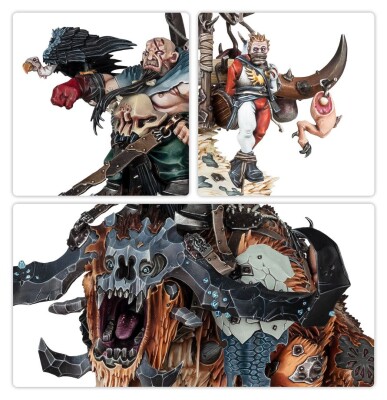 Ігровий набір Warhammer AGE OF SIGMAR - OGOR MAWTRIBES - OKAR'S TORRBAD детальное изображение Племена Огров Разрушение