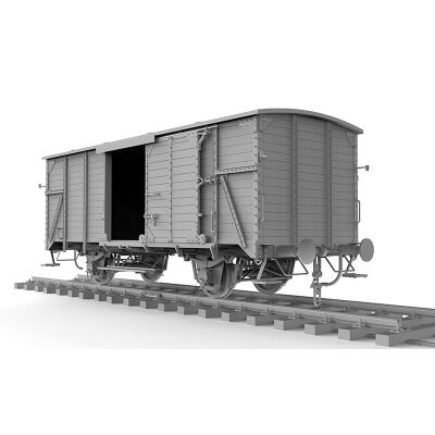 Assembly model 1/35 German railway carriage G10 AK-interactive 35502 детальное изображение Железная дорога 1/35 Железная дорога