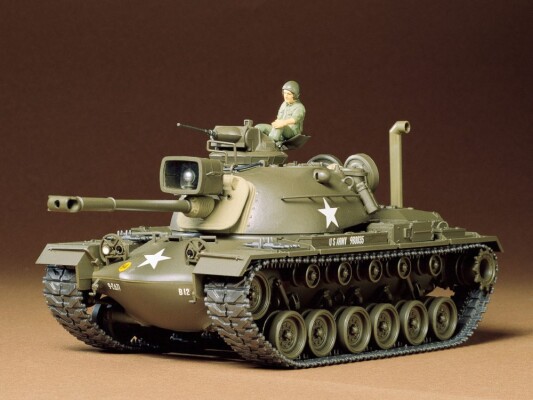 Scale model 1/35 American tank M48A3 Patton Tamiya 35120 детальное изображение Бронетехника 1/35 Бронетехника