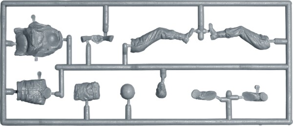 Сборная модель 1/35 Отдых и боевые действия американских солдат на мотоциклах WLA MiniArt 53068 детальное изображение Фигуры 1/35 Фигуры
