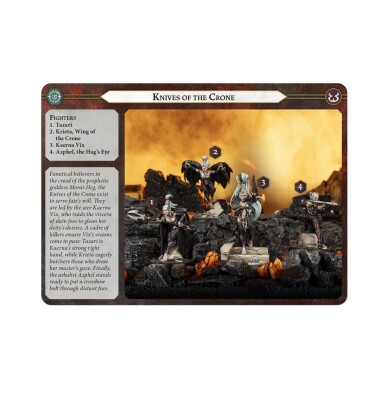 Ігровий набір Warhammer UNDERWORLDS: KNIVES OF THE CRONE детальное изображение Warhammer Underworlds WARHAMMER Age of Sigmar