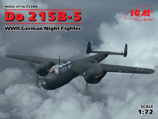 Do 215B-5 German fighter bomber детальное изображение Самолеты 1/72 Самолеты