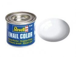 Белая глянцевая white gloss 14ml детальное изображение Эмалевые краски Краски