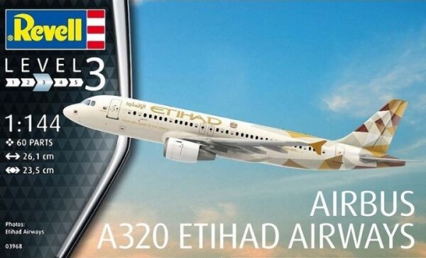 Airbus A320 Etihad Airways детальное изображение Самолеты 1/144 Самолеты