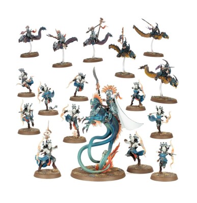 Ігровий набір Warhammer AGE OF SIGMAR - SPEARHEAD: IDONETH DEEPKIN - AKHELIAN TIDE GUARD детальное изображение Глубинные Идонеты Порядок