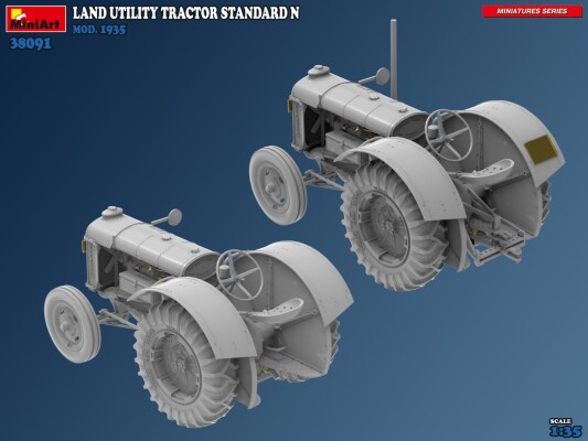 Scale model 1/35 General purpose tractor Standard N (mod. 1935) MiniArt 38091 детальное изображение Автомобили 1/35 Автомобили