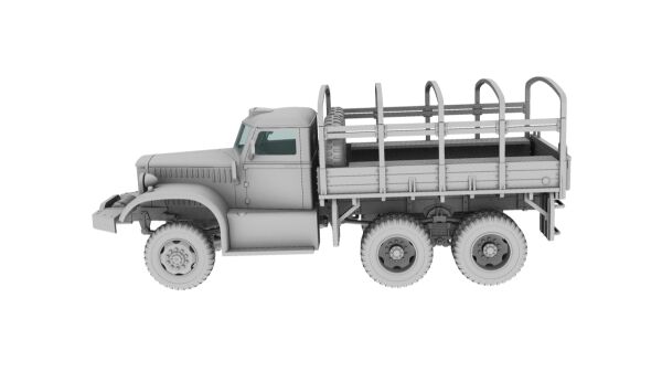 Збірна модель вантажного автомобіля Diamond T 968 детальное изображение Автомобили 1/72 Автомобили