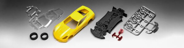 Автомобиль 2014 Corvette Stingray (Easy-click system) детальное изображение Автомобили 1/25 Автомобили
