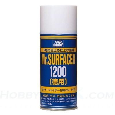 Mr. Surfacer 1200 Spray (170 ml) / Сірий ґрунт в аерозолі детальное изображение Краска / грунт в аэрозоле Краски