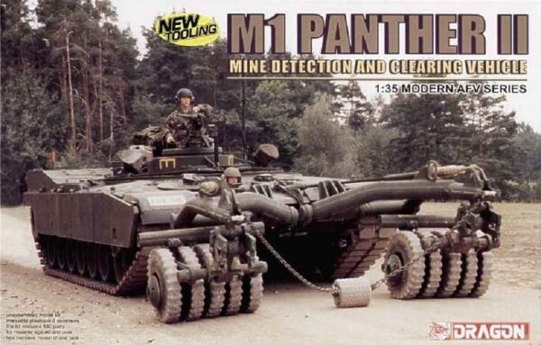 M1 Panther II Mine Detection &amp; Clearing Vehicle детальное изображение Бронетехника 1/35 Бронетехника