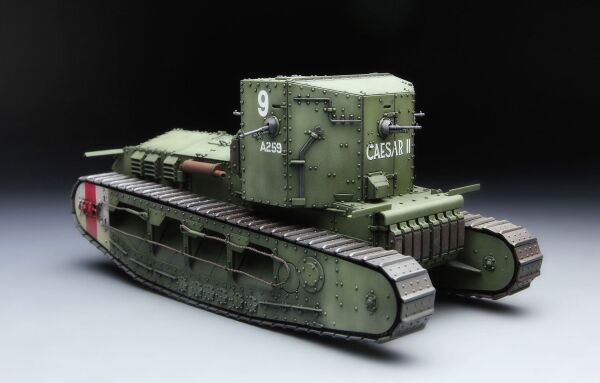 Scale model 1/35 British medium tank Mk.A WhIippet Meng TS-021 детальное изображение Бронетехника 1/35 Бронетехника