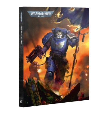 Книга Warhammer 40000 - CODEX - SPACE MARINES (ENGLISH) детальное изображение Кодексы и правила Warhammer Художественная литература