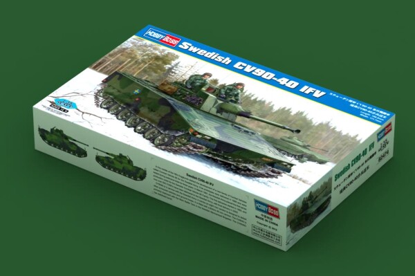 Сборная модель 1/35 Шведская БМП CV90-40 ХоббиБосс 82474 детальное изображение Бронетехника 1/35 Бронетехника