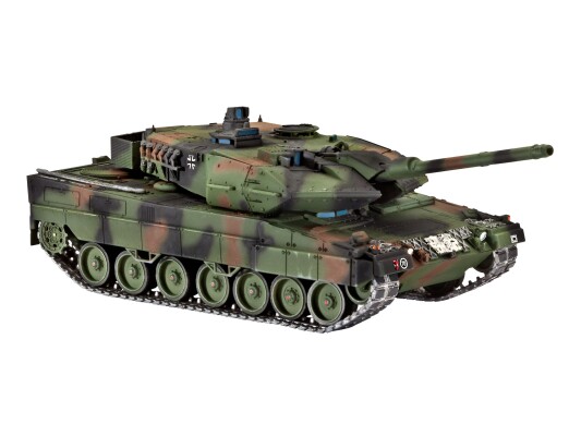 Сборная модель 1/72 танк Model Set Леопард 2A6/A6M Revell 63180 детальное изображение Бронетехника 1/72 Бронетехника