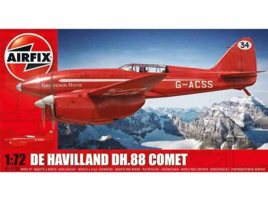 De Havilland DH.88 Comet детальное изображение Самолеты 1/72 Самолеты