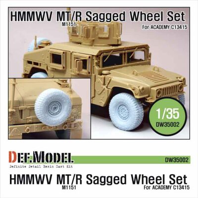HMMWV MT/R Wheel set  детальное изображение Смоляные колёса Афтермаркет