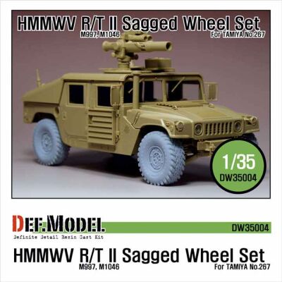 HMMWV R/T II Sagged Wheel set Sagged  детальное изображение Смоляные колёса Афтермаркет