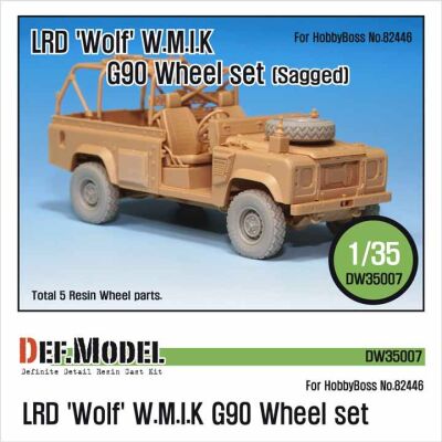 LRD XD Wolf 'W.M.I.K' G90 Sagged Wheel set  детальное изображение Смоляные колёса Афтермаркет