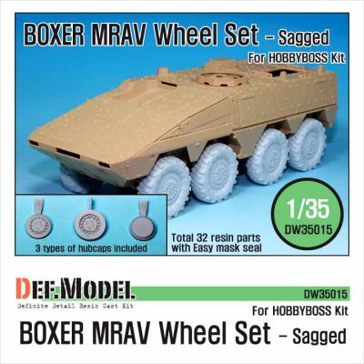 GTK Boxer MRAV Sagged Wheel set  детальное изображение Смоляные колёса Афтермаркет