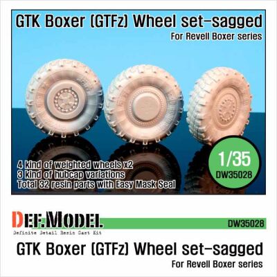 GTK Boxer (GTFz) Sagged Wheel set  детальное изображение Смоляные колёса Афтермаркет