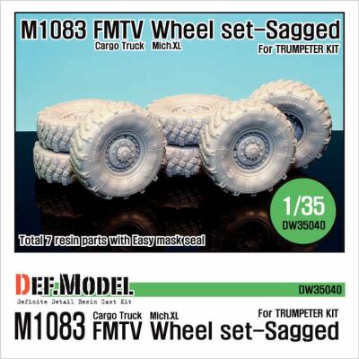  US M1083 FMTV Truck Mich.XL Sagged Wheel set  детальное изображение Смоляные колёса Афтермаркет