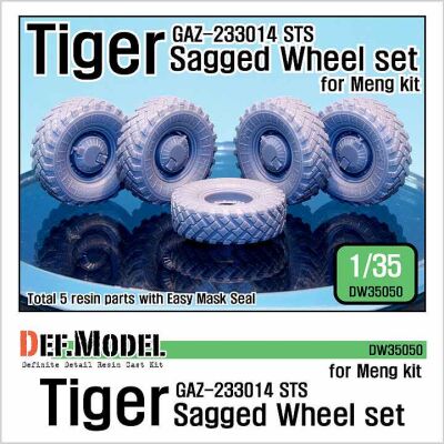 GAZ-233014 STS Tiger Sagged Wheel set  детальное изображение Смоляные колёса Афтермаркет
