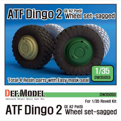 Dingo 2 ATF Sagged Wheel set  детальное изображение Смоляные колёса Афтермаркет