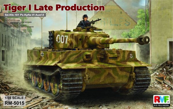 Tiger I Late Production детальное изображение Бронетехника 1/35 Бронетехника