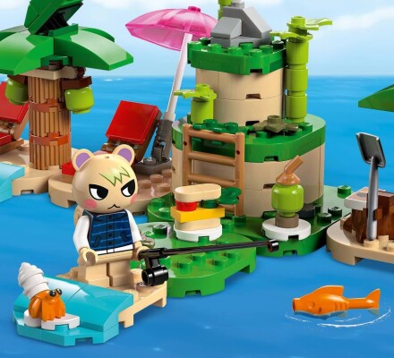 Конструктор LEGO ANIMAL CROSSING Островная экскурсия Kapp'n на лодке 77048 детальное изображение ANIMAL CROSSING Lego