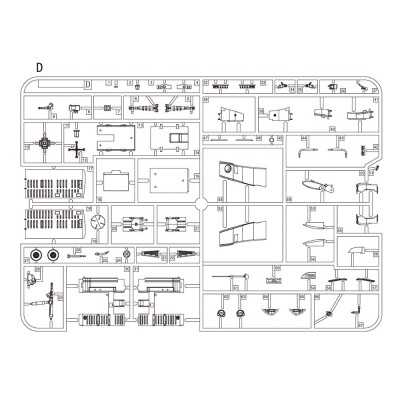 Сборная модель 1/35 Вертолет MH-60L &quot;Черный Ястреб&quot; Zimi 50005 детальное изображение Вертолеты 1/35 Вертолеты