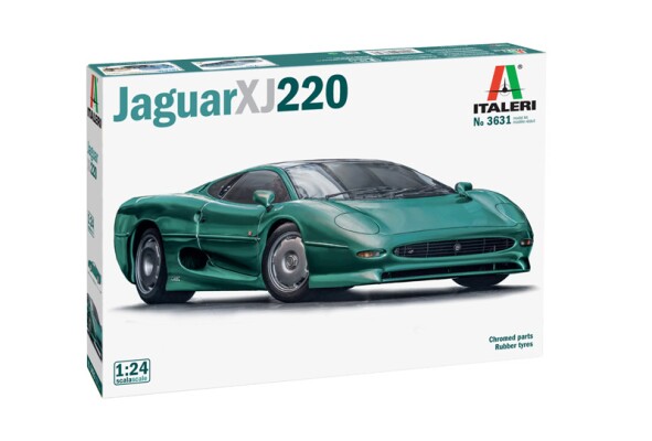 Збірна модель 1/24 Автомобіль Jaguar XJ220 Italeri 3631 детальное изображение Автомобили 1/24 Автомобили