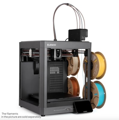 FDM 3D-принтер ELEGOO Centauri 2 Combo (New) ( 50.201.024300 ) детальное изображение 3D принтера 3D печать
