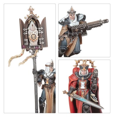 Игровой набор Warhammer 40000 - ADEPTA SORORITAS: SISTERS NOVITIATE SQUAD детальное изображение Адепта Сороритас Армии Империума