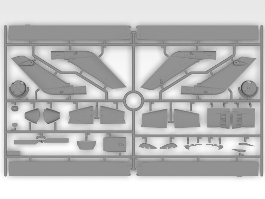 Scale model 1/32 American helicopter AH-1G Cobra (start of production) ICM 32060 детальное изображение Вертолеты 1/32 Вертолеты