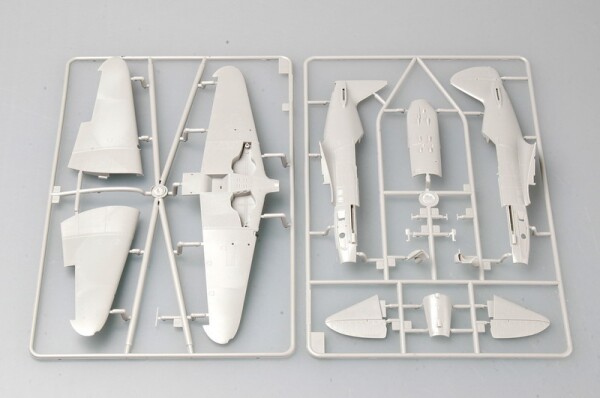 Сборная модель 1/48 Советский истребитель МиГ-3 ранний тип Трумпетер 02830 детальное изображение Самолеты 1/48 Самолеты