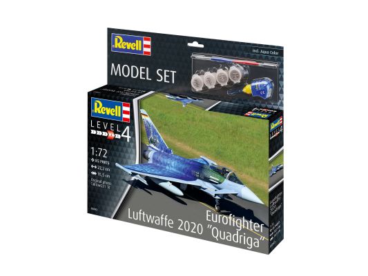 Model Set Eurofighter &quot;Luftwaffe 2020 Quadriga&quot; детальное изображение Самолеты 1/72 Самолеты