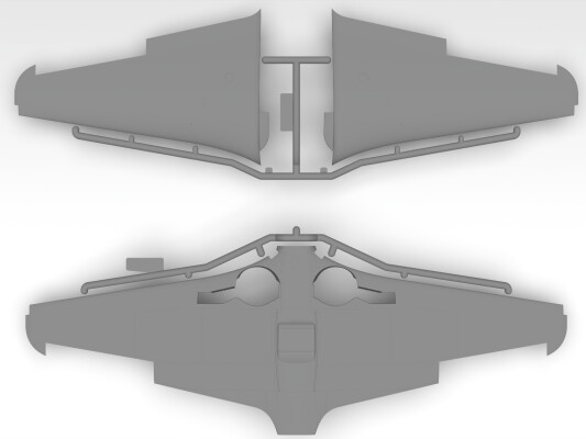 Сборная модель 1/32 Советский истребитель Як-9К ICM 32091 детальное изображение Самолеты 1/32 Самолеты