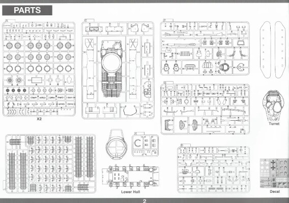 Збірна модель 1/35 Американський танк M47/M47G Patton (2 в 1) Takom 2070 детальное изображение Бронетехника 1/35 Бронетехника