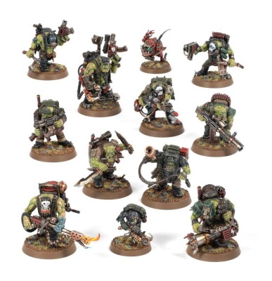 Игровой набор Warhammer 40000 - ORKS: KOMMANDOS детальное изображение Орки Армии Ксеносов