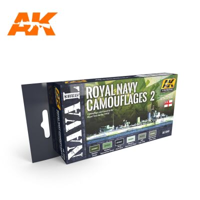 ROYAL NAVY CAMOUFLAGES 2 – NAVAL SERIES SET детальное изображение Наборы красок Краски