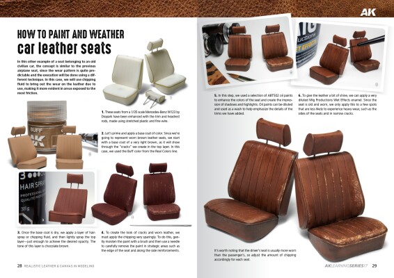 Журнал Урок 17 - Реалистичная кожа и холст AK-interactive AK542 детальное изображение Обучающая литература Книги