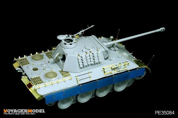 Photo Etched set for 1/35 Panther Ausf A (For DRAGON6160/6168/6358)  детальное изображение Фототравление Афтермаркет