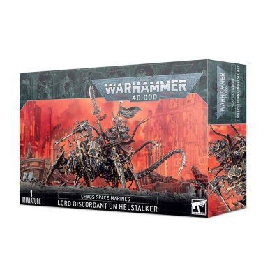 WARHAMMER 40000: CHAOS SPACE MARINES - LORD DISCORDANT ON HELSTALKER 99120102174 детальное изображение Космический Десант Хаоса Армии Хаоса