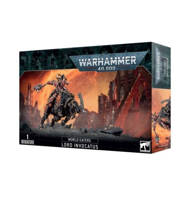 WARHAMMER 40000: WORLD EATERS - LORD INVOCATUS 99120102155 детальное изображение Пожиратели Миров Армии Хаоса